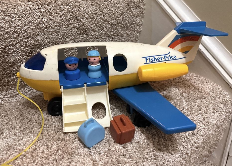 Vintage little People Airplane