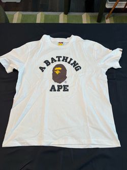 BAPE A Bathing Ape College Logo T-Shirt