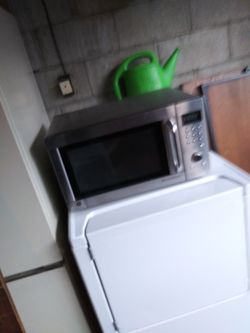 Stainless Steel GE microwave