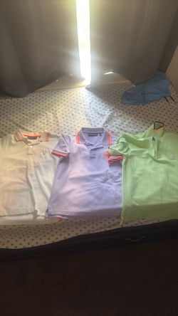 Psycho bunny polos 10-12 years old kids size .