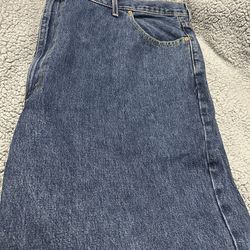 Levi’s 550 Relaxed Fit Jeans Mens 48x32 Light Wash Classic Denim
