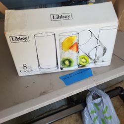 Libbey Cabo Coolers Glasses X8