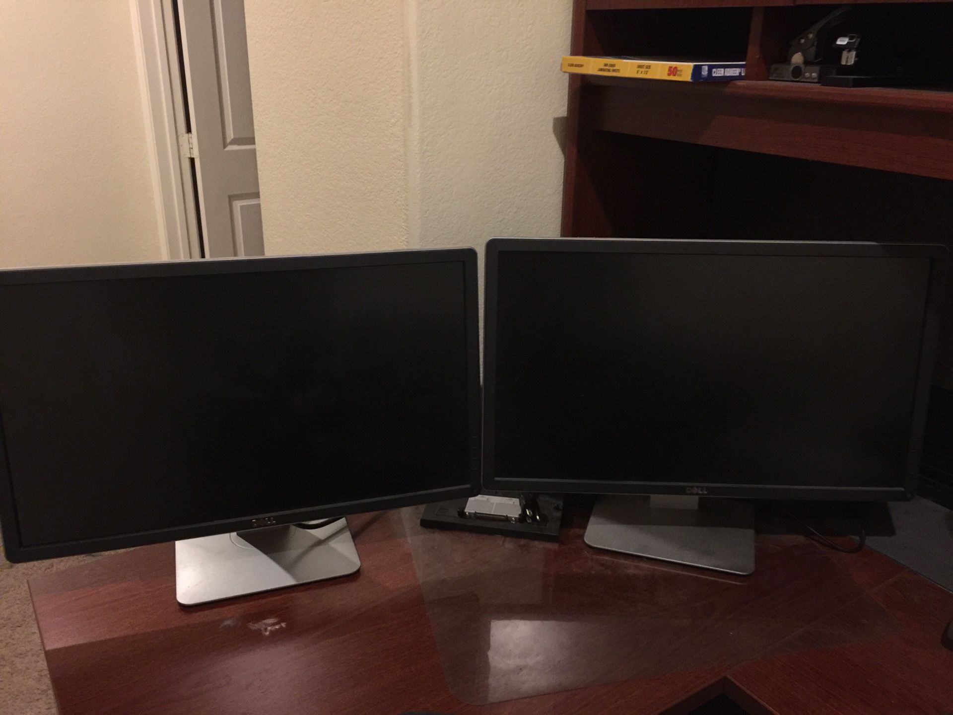 24 inch Dell ultra sharp computer monitors