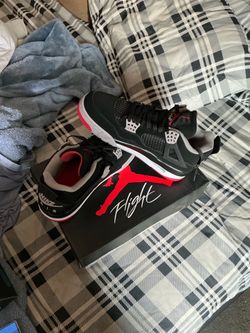 Jordan 4s bred size 8.5 & 9.5 available