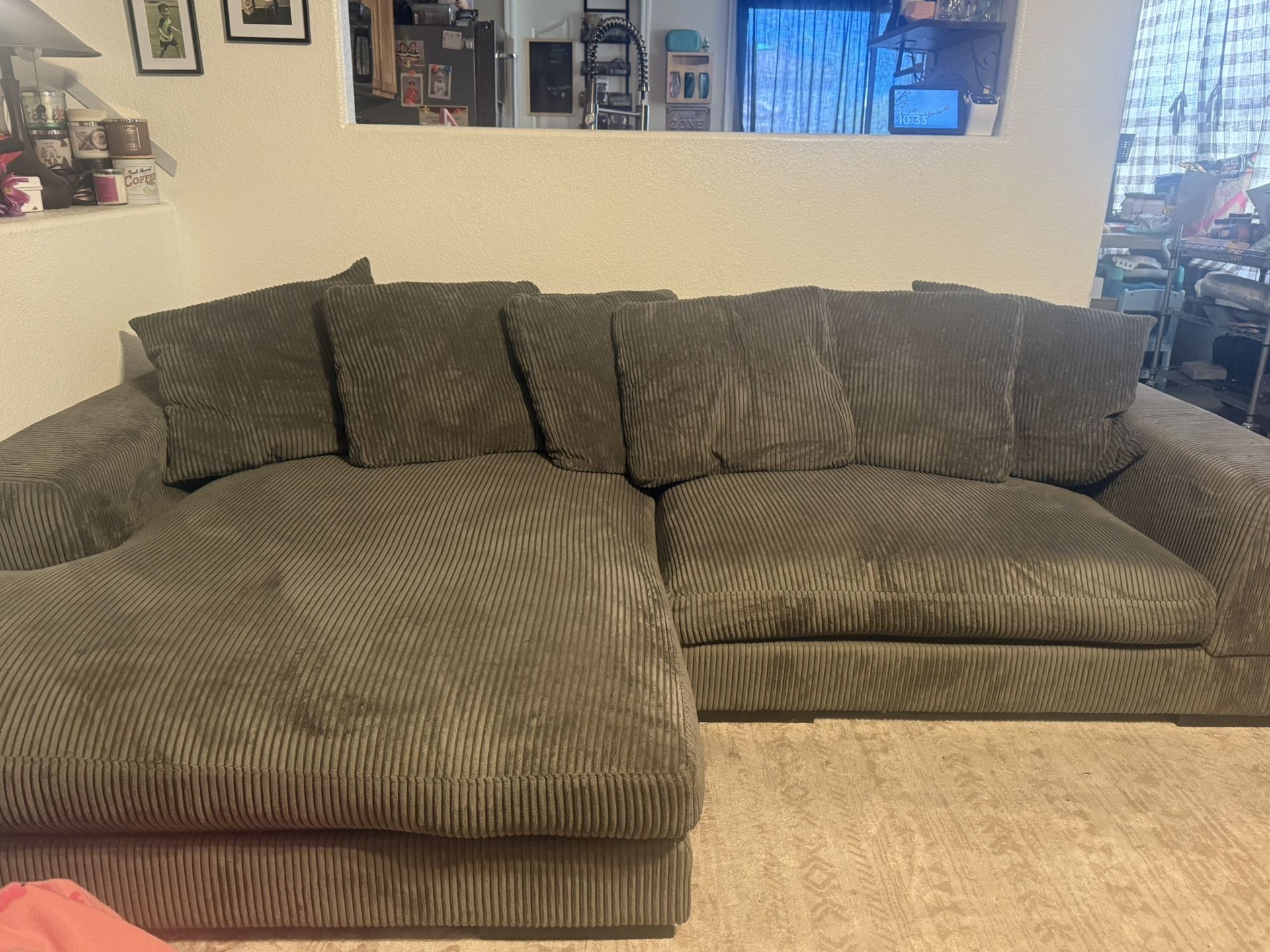 Gray Couch 500$