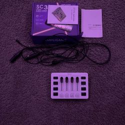 fifine amplifier sc3 gaming audio mixer