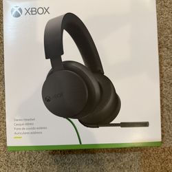 New Xbox Wired Headset