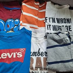 18 Pcs Boys Shirts Size 7
