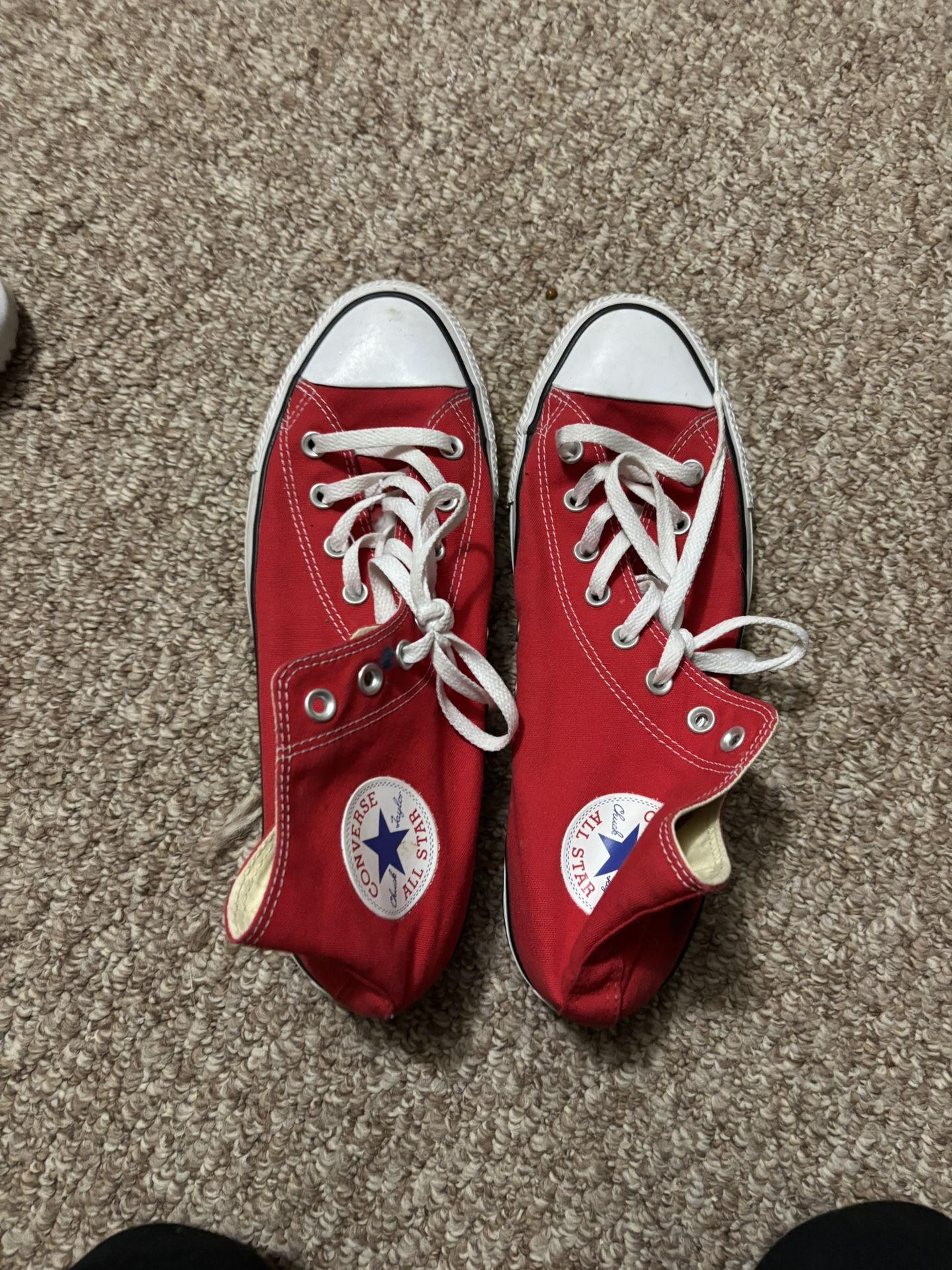 Red Converse Men 11.5