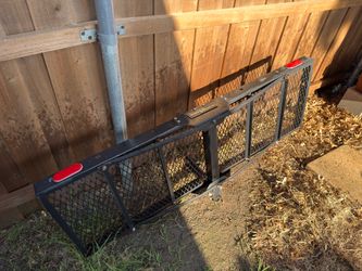 Haul Master Folding Hitch Cargo Carrier – 750 lb Capacity – Fits 2” Receiver