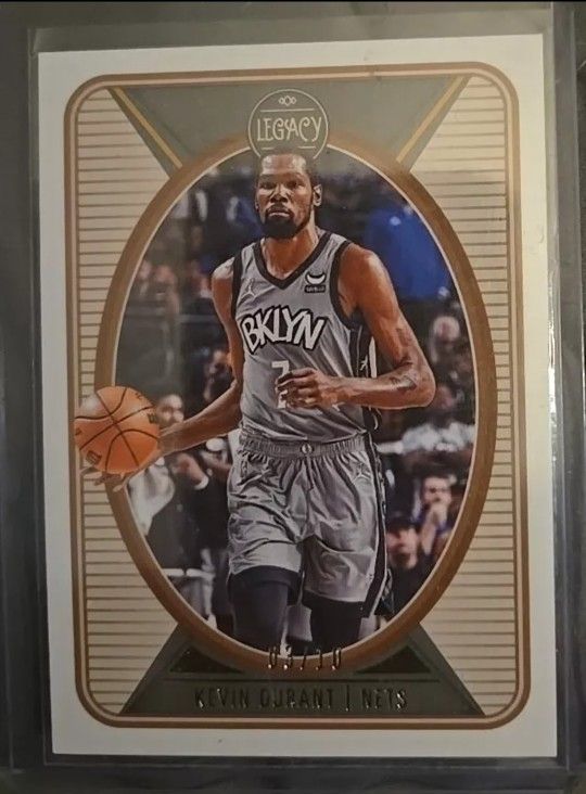 SSP 3/10 Kevin Durant 2021-22 Panini Legacy 75th Anniversay #181  Nets Suns 