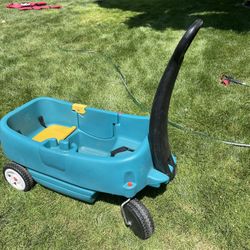 Step 2 Teal Wagon