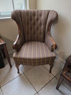 Wing Back Chair (other Items listed separately)