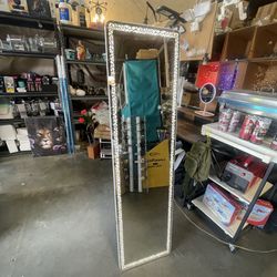 LED Mirror - 60” x 16” LED Touch Button Mirror with Stand Switchable color LED