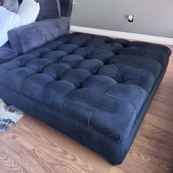 Black Ottoman