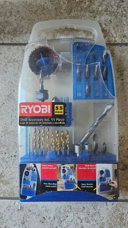 Ryobi 55 Piece Drill Accessory Set