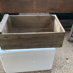 Old Crate 15” Wide - 9” Tall - 24” Deep