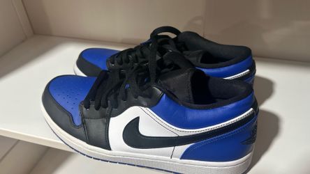 air jordan 1 low royal toe color way