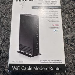 Netgear Modem/Router 1200 Model C6230 Wifi 6