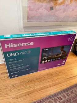 50” TV (brand new)