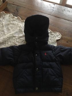 Infant Ralph Lauren Winter jacket.