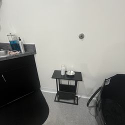 Side Table with Power Outlet