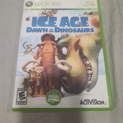 Xbox 360 Game Ice Age Dawn Of Thr Dinosaurs