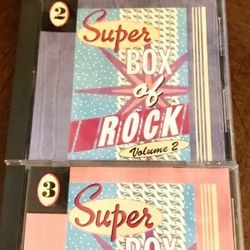 Music CDs: Super Box of Rock