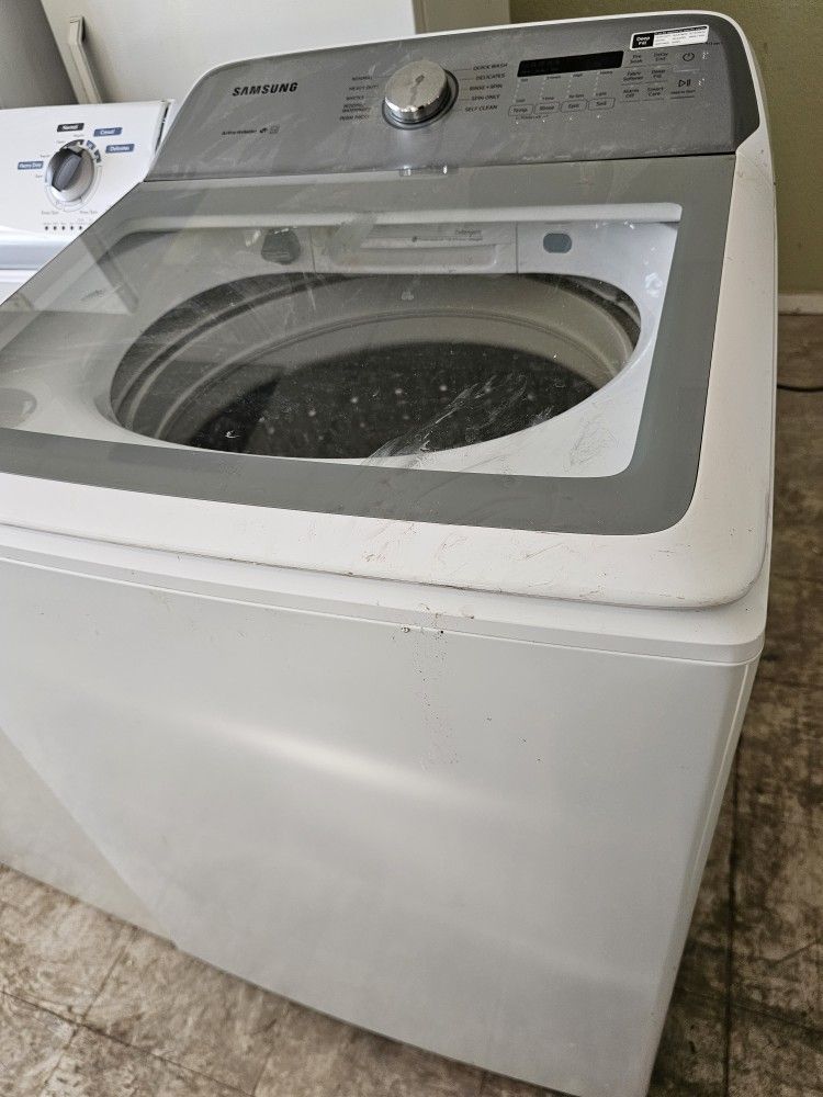 Samsung Washer Working Perfectly Fine Very Clean Super Capacity I Can Deliver To You 90 Days Warranty
