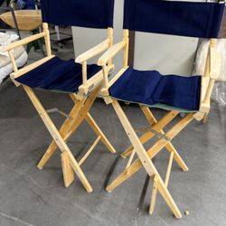 Directors Chairs Direct From Movie Set