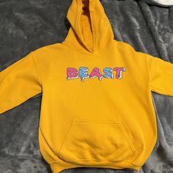 Mr Beast Hoodie Kids Small