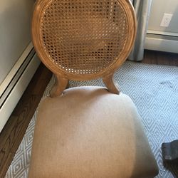 4 Cane back French Chairs 