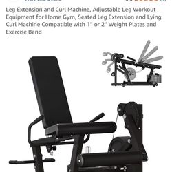 Leg Extension/Curl Machine 