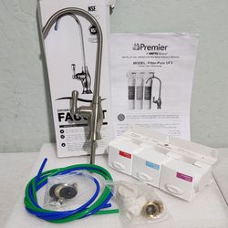 Watts Premier Pure UF-3 Under Sink Water Filter System Housing Faucet WP531130