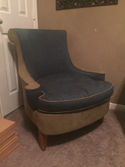 Mid century modern armchair