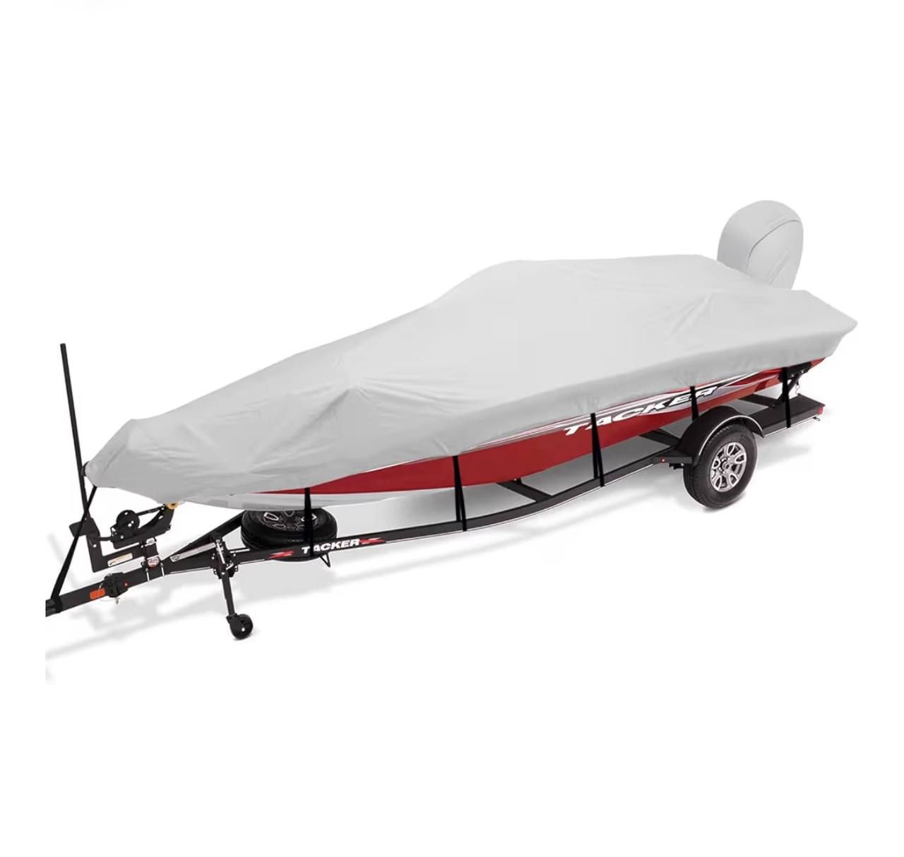 Boat Cover 20-22ft with Outboard Motor Cover