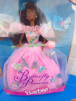 Unopened Box-Butterfly Princess Barbie 1994