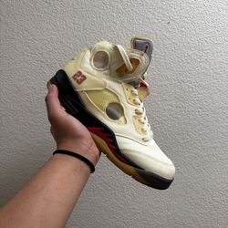 Jordan 5 off white