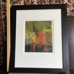 Framed Art Signed 