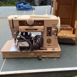Antique Singer Sewing Machine Model 401A 1(contact info removed)