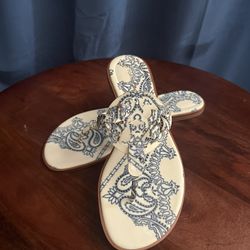 Tory Burch Sandals (Bandana Print)
