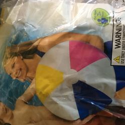 5 Unopened Beach Balls 
