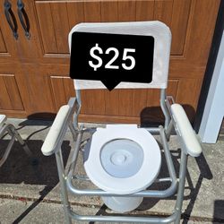 Portable Toilet Commode $25