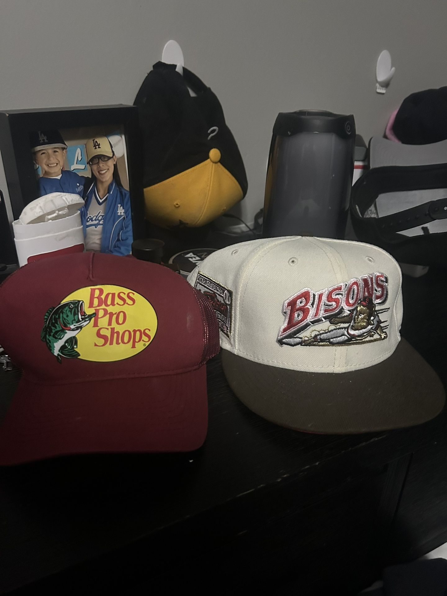BISON AND BASS PRO HATS