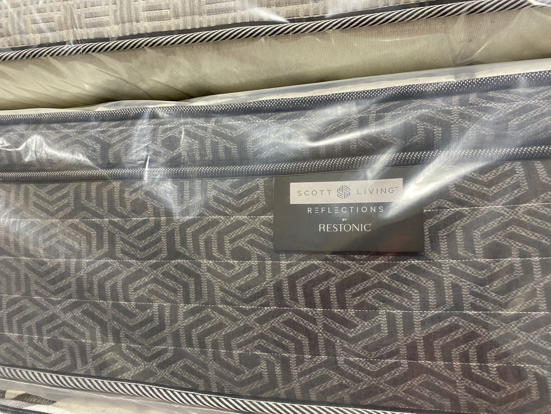 Restonic Pillow Top Firm Size Brand New