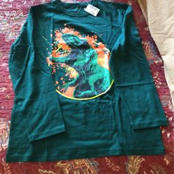 Boys Shirt Long Sleeve Light Weight Size 10/12