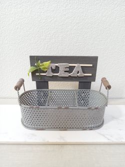 Tea Bags Organizer Vintage Like