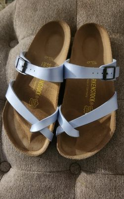 Metallic Birkenstock Sandals