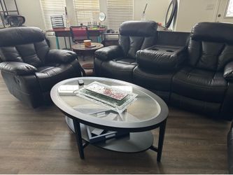 Sofa and 2 recliners