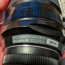 Fujifilm Fujinon XF 55-200mm f/3.5-4.8 R LM OIS — Like New — $350 OBO